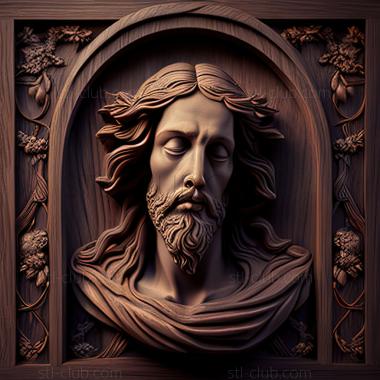 3D model st jesus (STL)